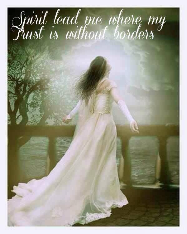 LEAD ME WHERE MY TRUST IS WITHOUT BORDERS